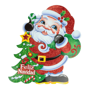 Santa Claus De Cartón