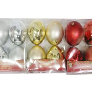 Esfera Mate De 10cm X4