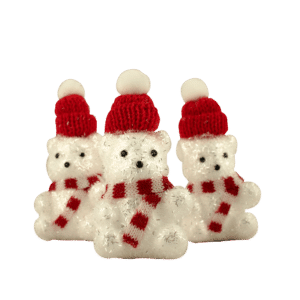 Set de Osos - Cupcake Navideños X3