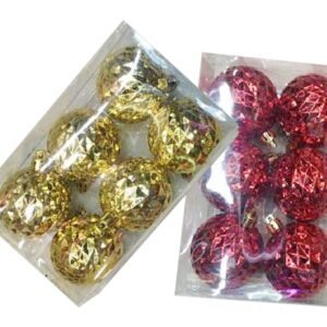 Esferas Tramadas De 6cm X6