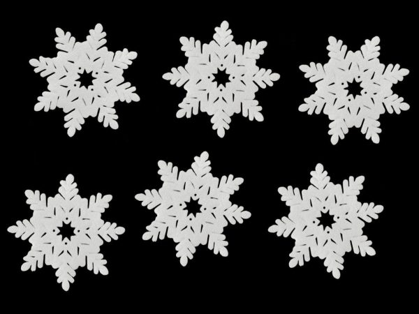 Set De Copos de Nieve 6 Unidades