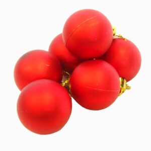 Esfera Mate De 4cm X6