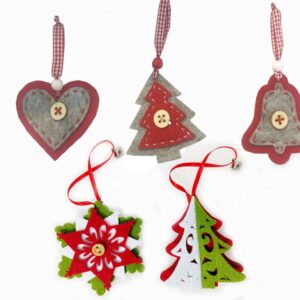 Figuras Navideñas En Tela