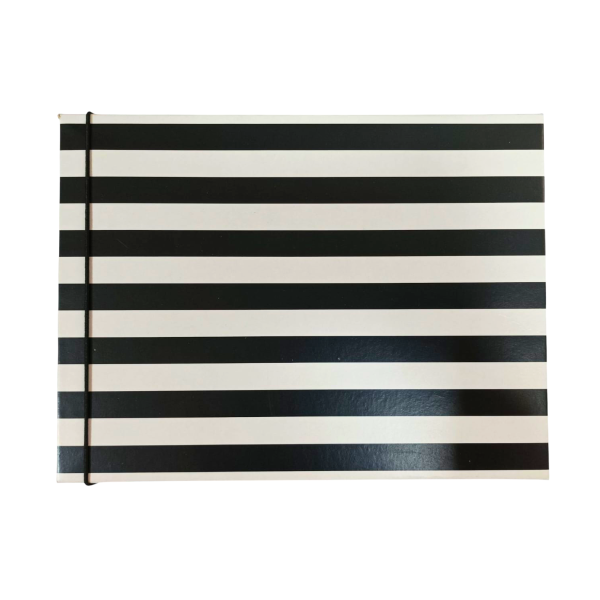 Caja Para Regalo Blanco - Negro - Imagen 2